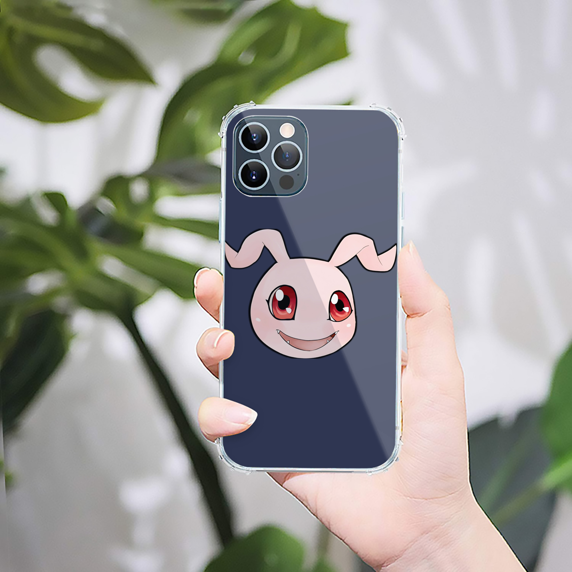 （画像用） Digimon デジタルモンスター/デジモン 【iPhone 12シリーズ対応】透明スマホケース（クリアソフトケース）
